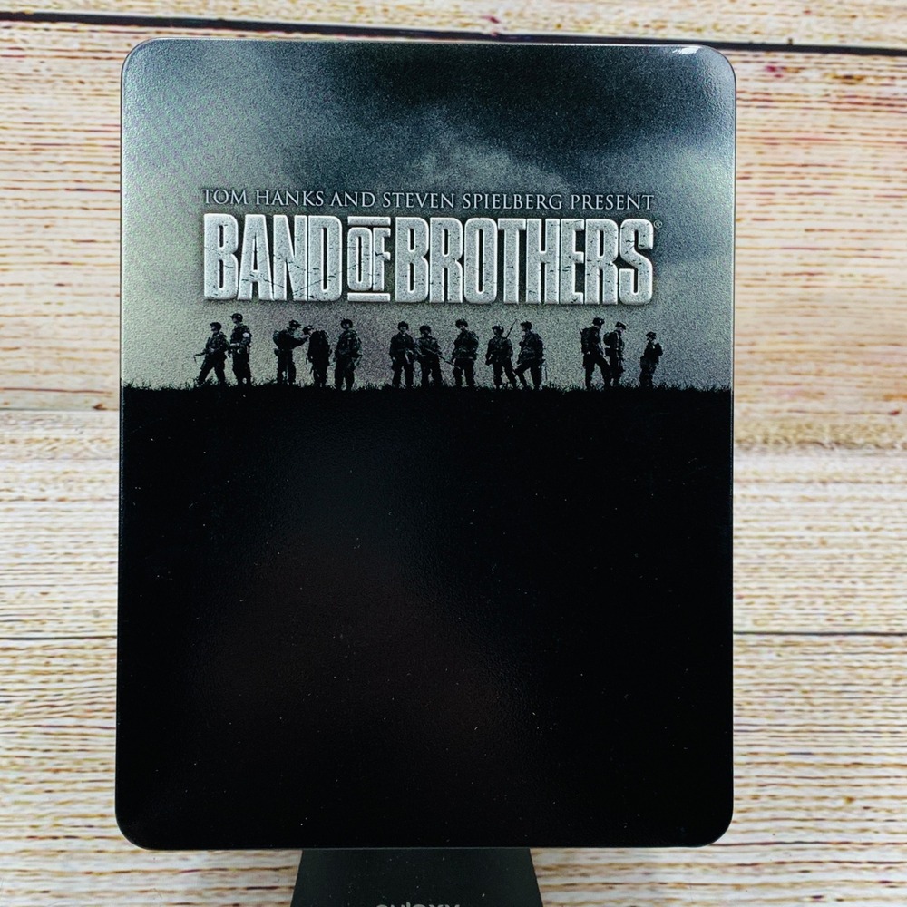 Band of Brothers [DVD 2001‎ Tin Set] Tom Hanks Steven Spielberg Collector's Tin
